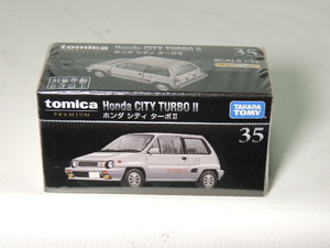 《在庫整理》tomica PREMIUM Honda CITY TURBOⅡ 1/55 未開封