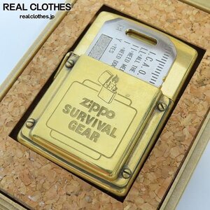 ZIPPO/ジッポー SURVIVAL GEAR サバイバルギア サバイバルツール付き 1991年製 /UPK