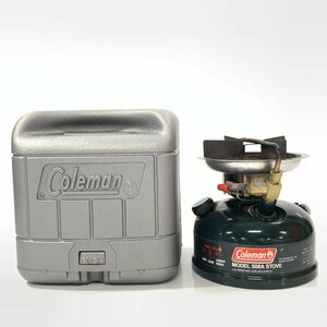 Coleman コールマン MODEL 508A STOVE ガソリンストーブ シングルバーナー 1996年3月製 収納ケース付き＊動作未確認品