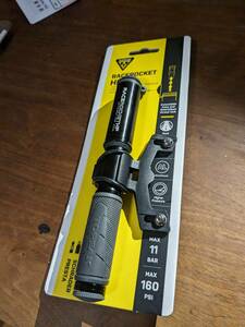 TOPEAK トピーク Race Rocket HP 米仏両用 携帯ポンプ 黒