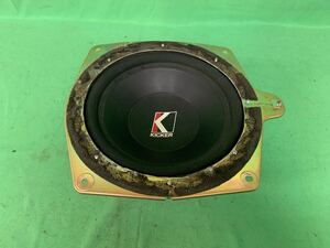 UA023 中古 希少!! キッカー KICKER 10インチ サブウーハー C10a 4Ω オーディオ 300W 動作保証 破れなし