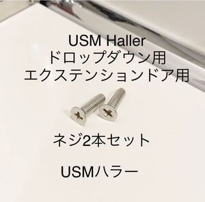 送料込■USMハラーHallerドロップダウン-エクステンションドア用ネジ2本