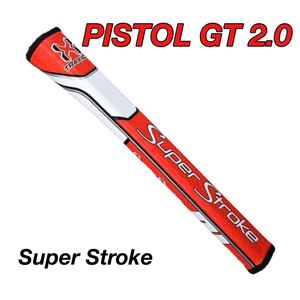 スーパーストローク パターグリップ PISTOL GT 2.0 レッド A16