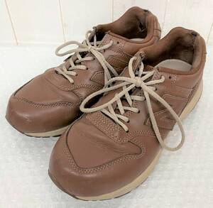 NEW BALANCE ニューバランス ＊WW582BR WALKING STRIKE PATH HYPALON シューズ スニーカー ウォーキング 23.0 cm 4E ブラウン 散歩 歩行