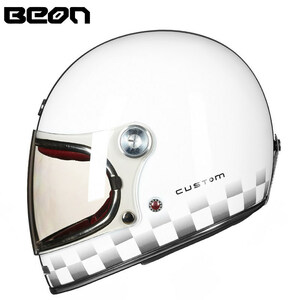 ガラス繊維製品 BEON B-510 ★新入荷★大人気 オートバイ ヘルメット フルフェイスヘルメット (カラー F )サイズ :L