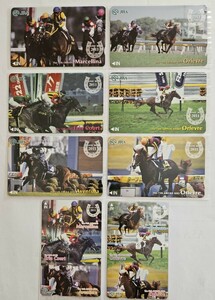 JRA 2011年クラシックロードオッズカード　vol1.2.3.プレゼントカード　マルセリーナ、オルフェーヴル(三冠)、エリンコート等