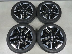 ホンダ N-WGN SS 165/55R15 純正 JH1 JH2 ブラックポリッシュ 4.5J +45 PCD100 4穴 N-BOX N-ONE 15インチ ターボ