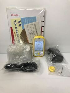 キッズケータイ HW-01D docomo [イエロー] 利用制限○