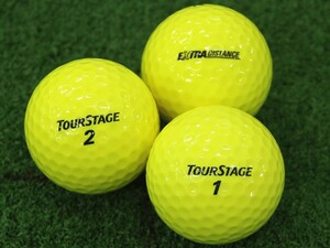 Aランク ツアーステージ TOURSTAGE EXTRA DISTANCE イエロー 30個 球手箱 ロストボール