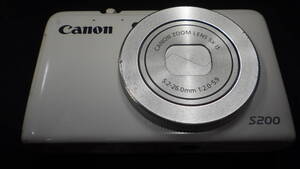 キャノン Canon PowerShot S200 ホワイト 店頭展示 模型 モックアップ 非可動品 R00158