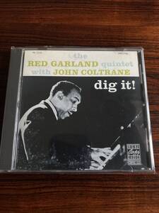 レア廃盤 輸入盤CD Prestige 名盤 RED GARLAND/レッド・ガーランド John Coltrane ジョンコルトレーン DIG IT! ジャズピアノ Jazz