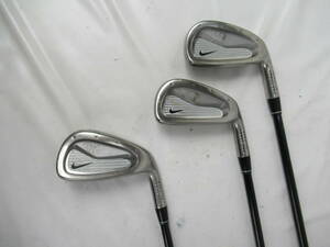 ★NIKE ナイキ PRO COMBO TI-FACE アイアン #5.#6.#8 3本セット 純正カーボンシャフト C477★レア★激安★中古★