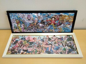 # ONE PIECE ワンピース ジグソーパズル 完成品 2点 額縁付き 集英社 ジャンプ コレクション まとめ売り 商品説明必読 ヤフオクのみ出品