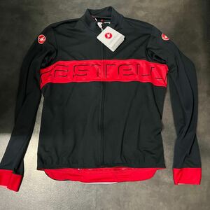 送料185円　12-20度対応　CASTELLI カステリPROLOGO VI LONG SLEE ジャージ　XXLサイズ