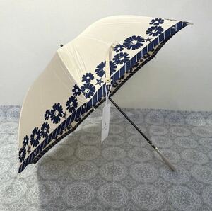 訳あり 新品【 LANVAN en Blue ランバン オンブルー 】 レディース 花柄 フラワー 長傘 人気 ブランド 雨傘 婦人用 アンブレラ 撥水