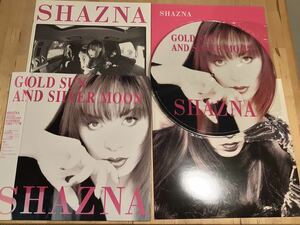 【帯付ピクチャー盤LP】SHAZNA / GOLD SUN AND SILVER MOON (BVJR-8888) / IZAM / 土屋昌巳 / 98年限定生産レコード盤