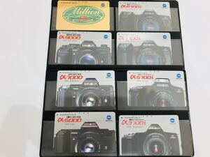 テレカ テレホンカード MINOLTA ミノルタ αシリーズ 50度数