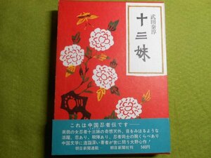 肉筆サイン本■武田泰淳■十三妹■昭和４１年初版■署名本