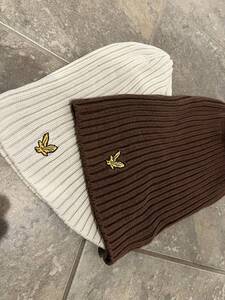 エストネーション ライルアンドスコットLyle&Scottコラボ ニットキャップ2個セット ニット帽 帽子エストネーション バイ ライル＆スコット