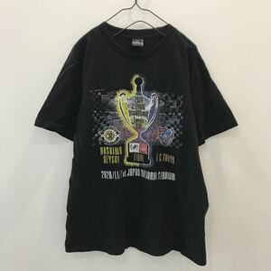 EI700 J.リーグ 2020JリーグYBCルヴァンカップ　半袖　Tシャツ 黒 メンズ L　柏レイソル FC東京