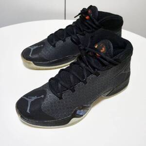 【中古美品】NIKE AIR JORDAN30 “Black Cat” 27.5cm AIR JORDAN XXX ナイキ エアジョーダン30 AJ30 811006-010 バッシュ 2016