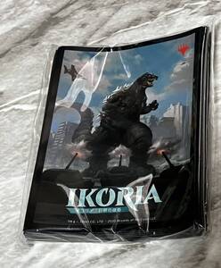 新品未開封 MTG ゴジラ スリーブ 1パック（40枚入）イコリア 初回限定特典 IKORIA 巨獣の棲処 マジック・ザ・ギャザリング