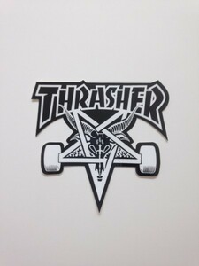 Thrasher ステッカー　SK8Goat ブラック