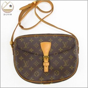 着物10 1円 LOUIS VUITTON ルイ・ヴィトン ジュヌフィーユ ショルダーバッグ ダークブラウン レディース ブランド品 [同梱可] ☆☆☆☆☆