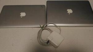 2台セット　MacBook Air(A1370)初期化済み　MacBook Pro(A1278)初期化済みですが、OSインストール出来ません。