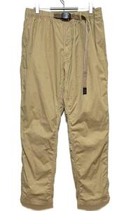 GRAMICCI WEATHER NN-PANTS JUST CUT（XL）ベージュ グラミチ クライミング ウェザー ナロー パンツ ストレッチ ジャストカット