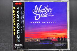 帯付 廃盤☆ ウェザーサイド / ハッピーゴーラッキー WEATHER SIDE / HAPPYGOLUCKY ■CD 2nd アルバム PCCA-00648 オメガトライブ 美品