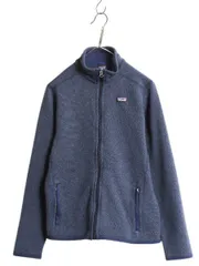 パタゴニア ベターセーター ジャケット キッズ L レディース XS 程 18年製 Patagonia フリース ニット フルジップ ブルゾン ハイネック 紺