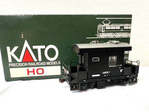 60 KATO HOゲージ 鉄道模型 ヨ8000 1-805 貨車 現状品 YR0701-06