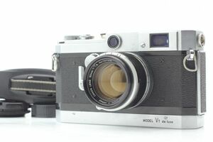 オーバーホール済み ★ キャノン Canon VT Deluxe デラックス 50mm f1.8 レンズ L39 LTM ライカ レンジファインダー フィルムカメラ 完動品