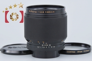 【中古】CONTAX コンタックス Carl Zeiss S-Planar 60mm f/2.8 T* AEG