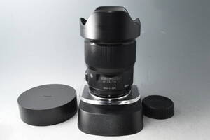 #a1370【実用品】 SIGMA シグマ Art 20mm F1.4 DG HSM (ニコンF用)