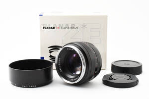 Carl Zeiss/Planar 50mm f1.4 ZE EF(Canonマウント) [美品] #2266676A