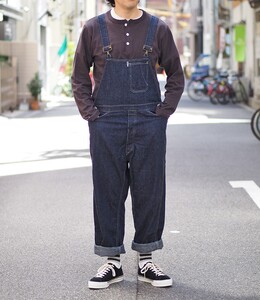 WAREHOUSE & CO./ウェアハウス/Lot 1093 BIB OVERALL/ビブオーバーオール/SIZE 34/インディゴデニム/ワンウォッシュ/美品