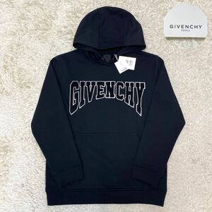 【新品未使用】 ジバンシー 『2023AW』 GIVENCHY パーカー フーディー プルオーバー スウェット ビッグロゴ ブラック 黒 12+ 大人着用可