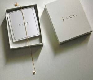 美品 Jewel closet by L＆Co. K10 ファンシーカット トパーズネックレス