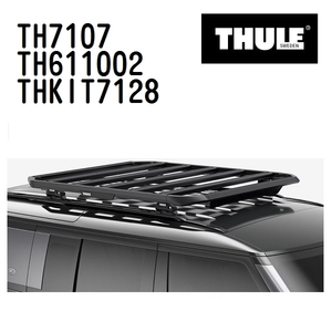 THULE ベースキャリア セット TH7107 TH611002 THKIT7128 送料無料