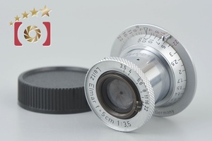 【中古】Leica ライカ Elmar 50mm f/3.5 赤エルマー 沈胴式 L39 ライカスクリューマウント