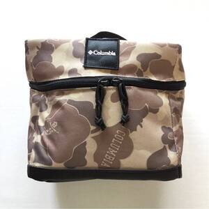 未使用 Columbia Camouflage Box type bag コロンビア カモフラージュ ボックスタイプ バッグ 米国 アメリカ オレゴン アウトドアブランド