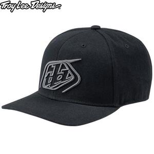 Troy Lee Designs トロイリーデザインズ TDA043 CROP CURVED SNAPBACK HATBK71 カラー:BLACK/CHARCOAL サイズ:ONE SIZE