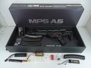 O7084 送料無料！ 未検品 東京マルイ MP5A5 次世代電動ガン おまけ 予備マガジン バッテリー 取説欠品 商品説明欄必読