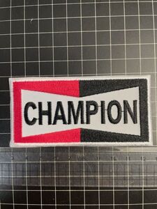 アイロンワッペン★CHAMPION★プラグ★四角