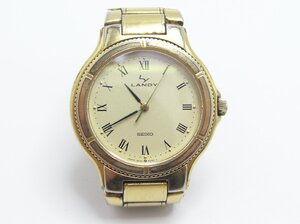 ★ハローカメラ★ 4701 SEIKO セイコー ランディ Landy クォーツ 腕時計 ジャンク扱い 要修理 5P31 6C50 1円スタート