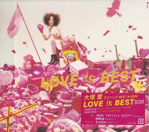 【初回新品】★★★★ 大塚愛「LOVE IS BEST」/ラブソングBEST ALBUM ★★★★ ■ 国内正規品・即決 ■ F2