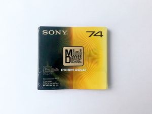 【2箱セット】 SONY ソニー 録音用ミニディスク MD PRISM GOLD 74 　 MDW74PRB 5枚パック　