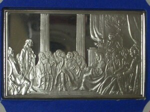 The Bicentennial Council of the 13 Original States Silver Ingot Deputy Postmaster General (Franklin Mint) 